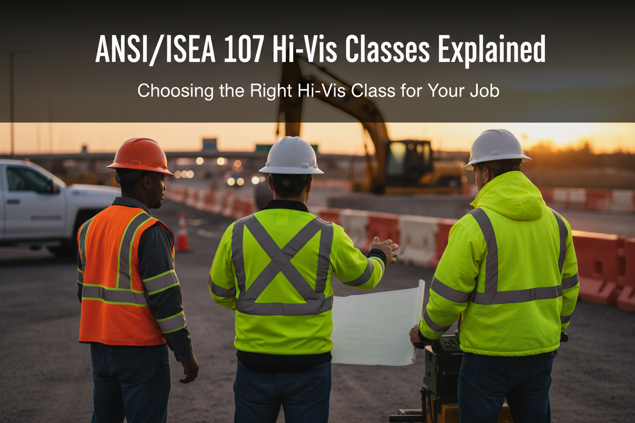 ANSI/ISEA 107 Explained: Choosing the Right Hi-Vis Class for Your Job