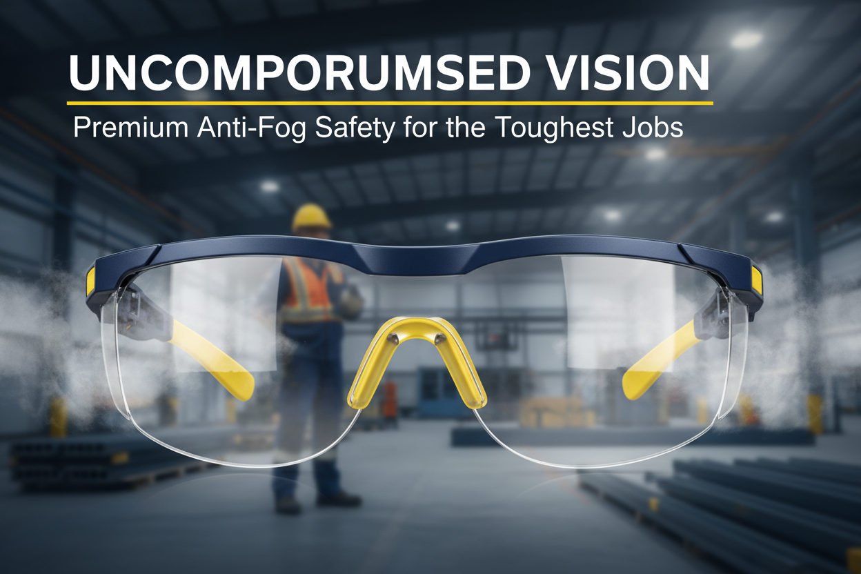 Anti-Fog Safety Glasses: Why They Matter and How to Choose the Best