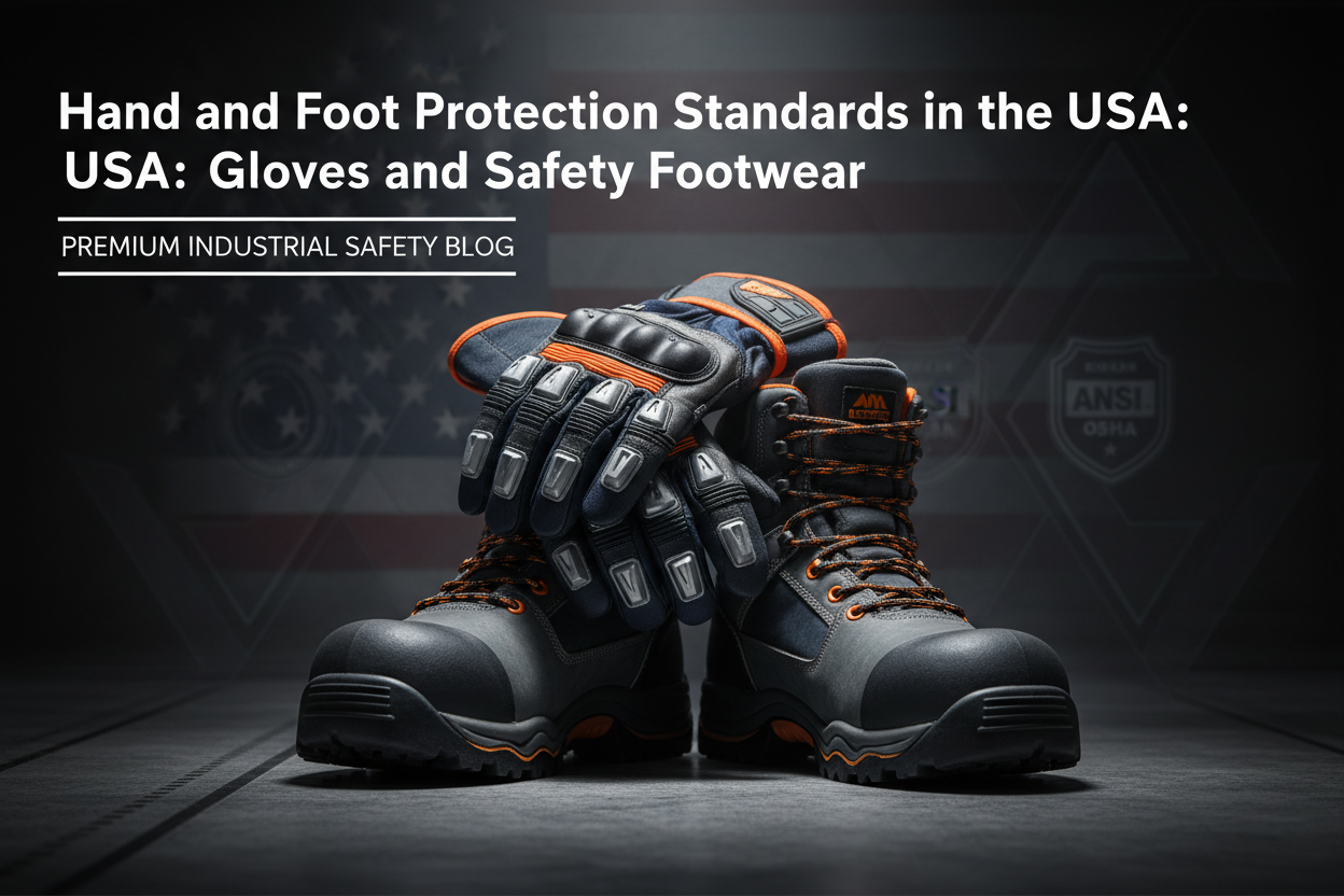 Hand and Foot Protection Standards in the USA: Gloves and Safety Footwear