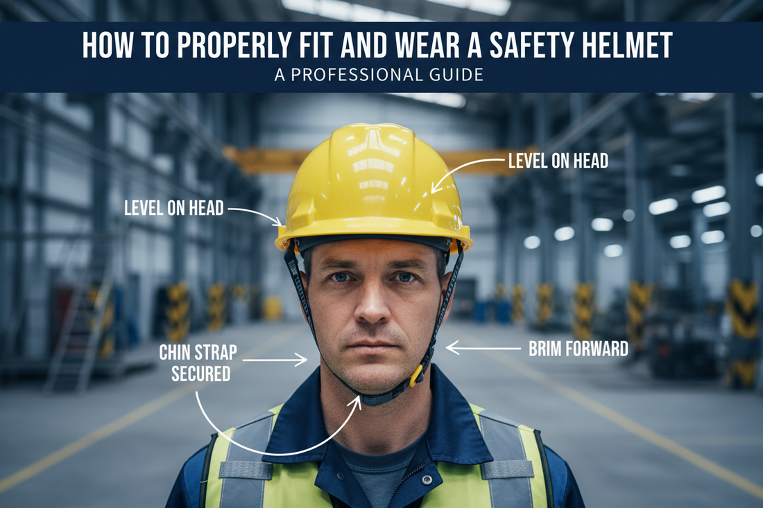 How to Properly Fit and Wear a Safety Helmet