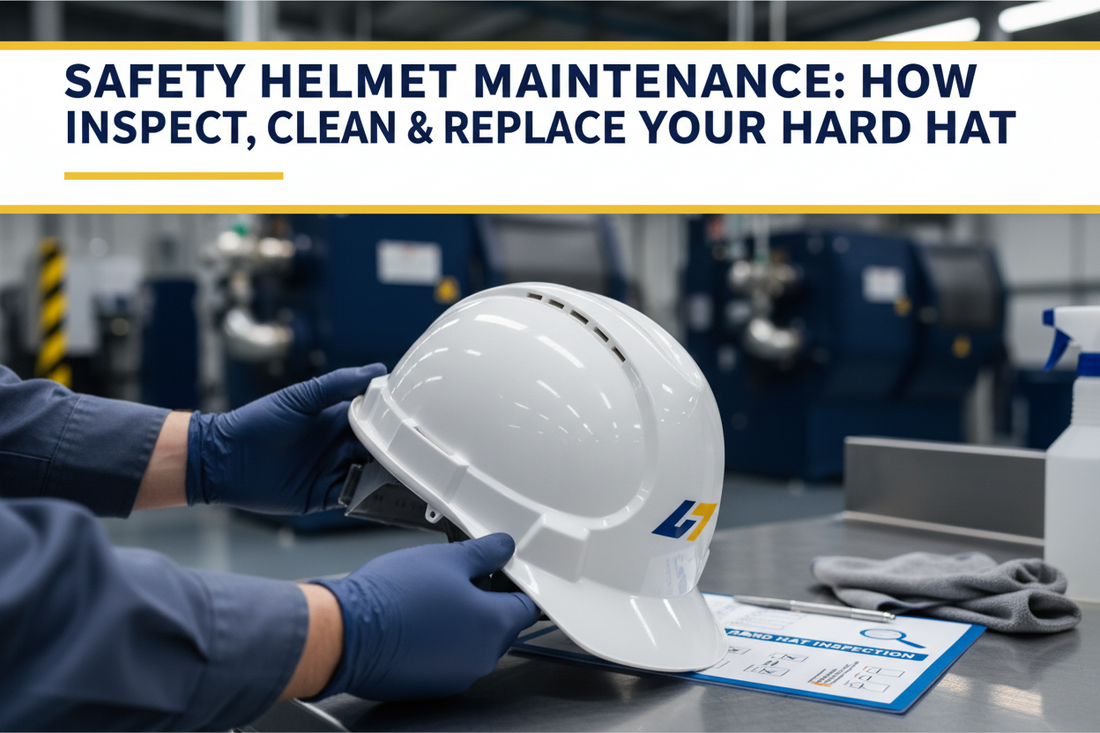 Safety Helmet Maintenance: How to Inspect, Clean & Replace Your Hard Hat