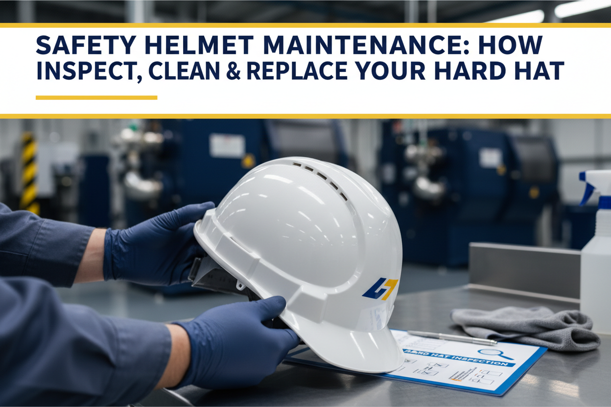 Safety Helmet Maintenance: How to Inspect, Clean & Replace Your Hard Hat