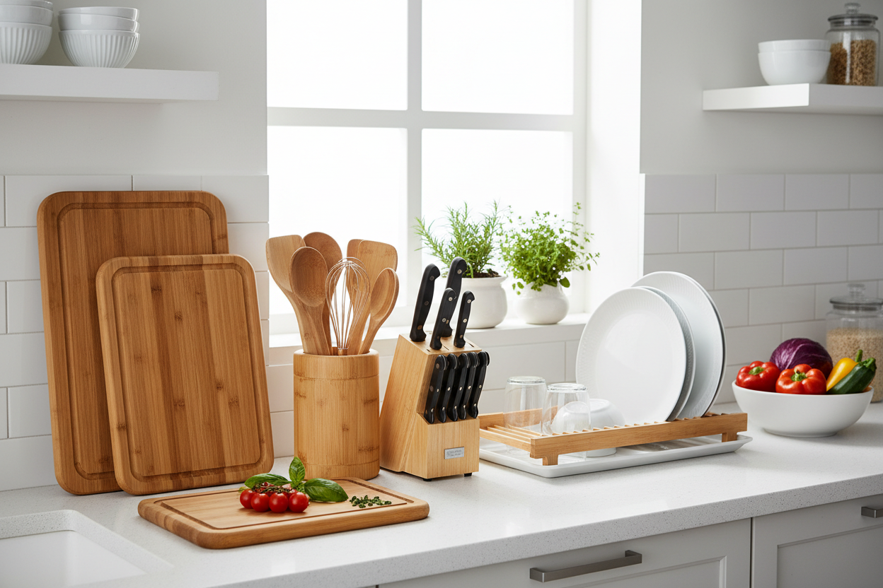 Transform Your Kitchen with Bamboo: Essential Tools for Eco-Friendly Cooking