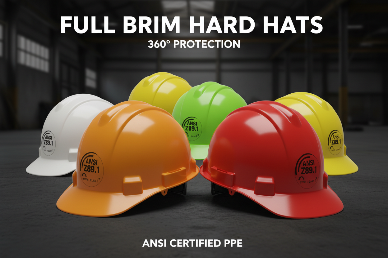 Full Brim Hard Hats