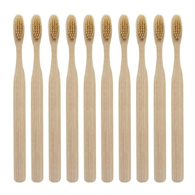 3pcs Bamboo Toothbrushes