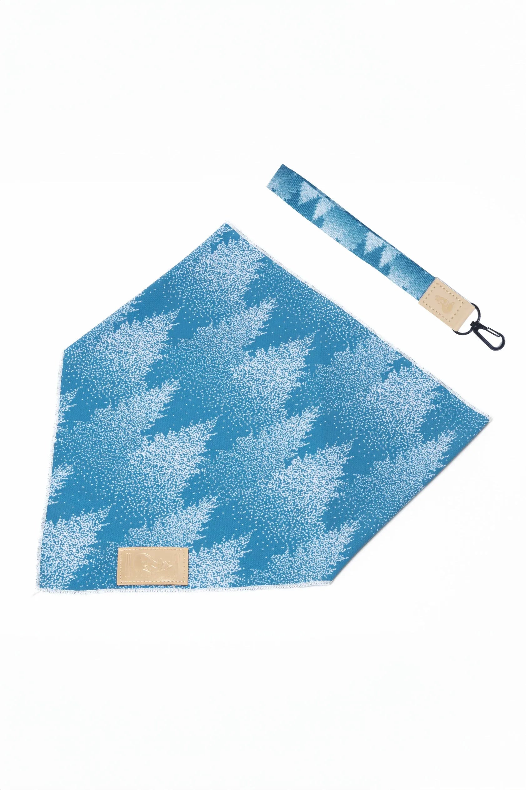 Siberian Spruce Dog Bandana & Matching Keychain - XL