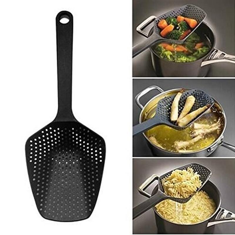 Large Kitchen Colander – BPA-Free Plastic Strainer for Pasta, Vegetables & Fruits