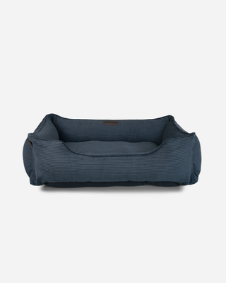Chester & Lee | Couchage de luxe en velours côtelé pour chien Graphite