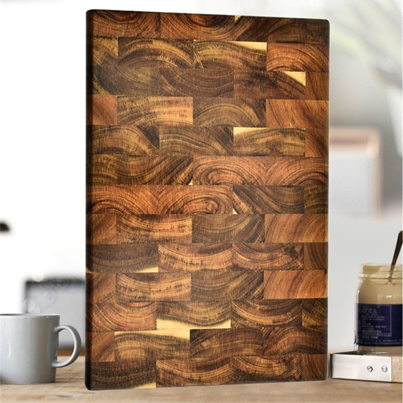 Cutting board chopping board Bread board Sushi plate Real wood tray Pizza board Chopping Blocks - 40x30x3.8CM