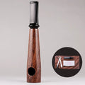 Gentlemens Cigar pipe Ebont wood Tobacco pipe New Creative Gift ADOUS Somking pipe