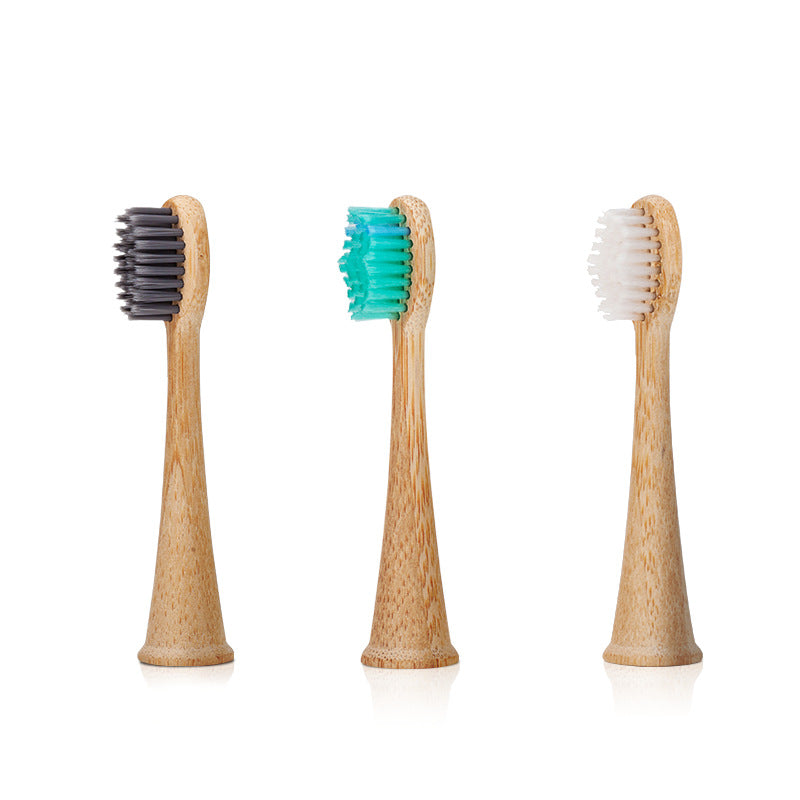 Suitable for Philips electric toothbrush natural bamboo biodegradable bamboo toothbrush head made of bamboo