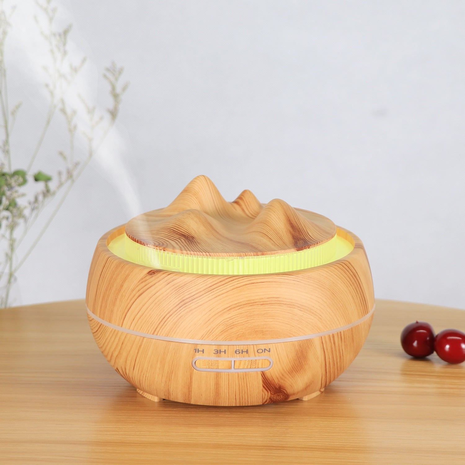 New Wuyishan Wood Grain Essential Oil Aromatherapy Humidifier