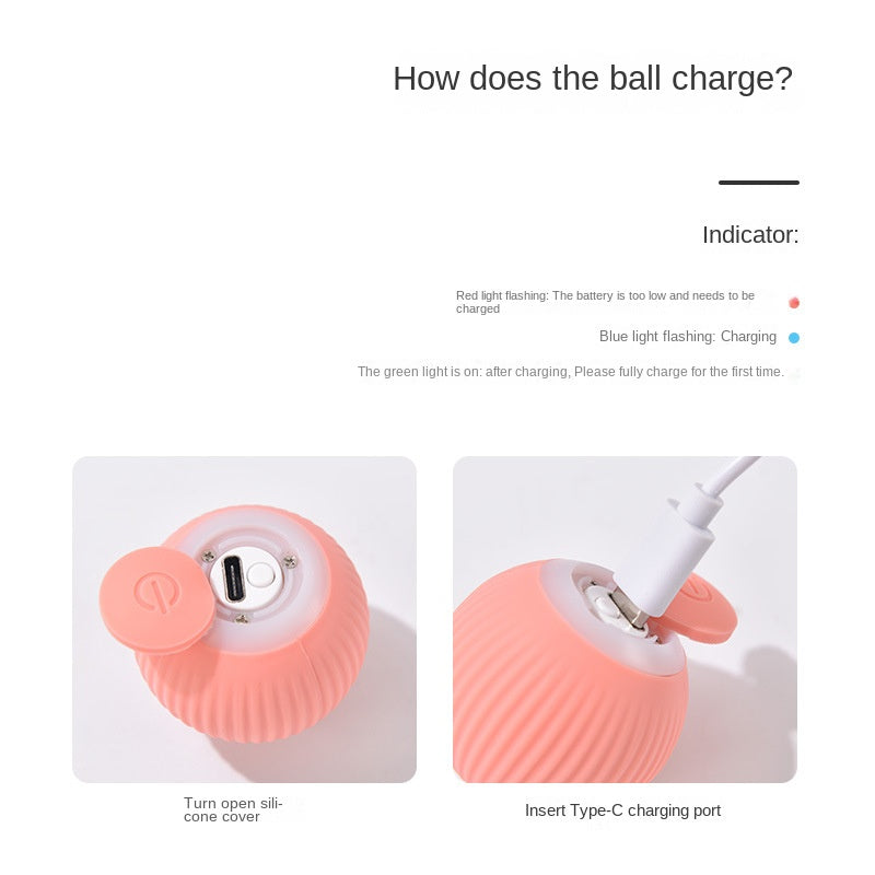 Pet supplies Gravity intelligent rolling ball Cat toys for self fun and relaxation Cat toy ball Pet toy ball