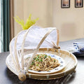 Handmade Bamboo Basket Steamed Bread Basket Bamboo Dustpan - Rectangular S
