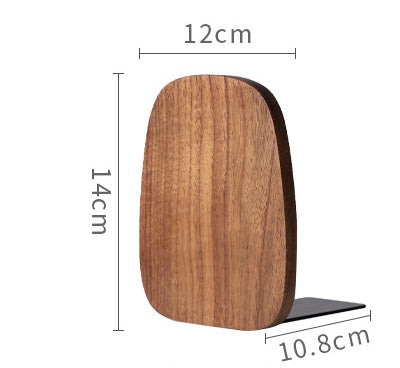New Simple Storage Bookends Solid Wood Creative Student Stand Bookshelves Baffles Book Leans Bookends Bookstand