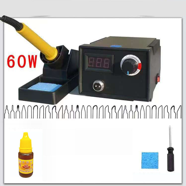 Pengjia Temperature Regulating Pyrography Machine Board Pyrography Tool Set Pyrography Wood Burning Pen Electric Iron Brush - LH40-SA digital display pyrography machine with 1 safety pen holder, 1 pen