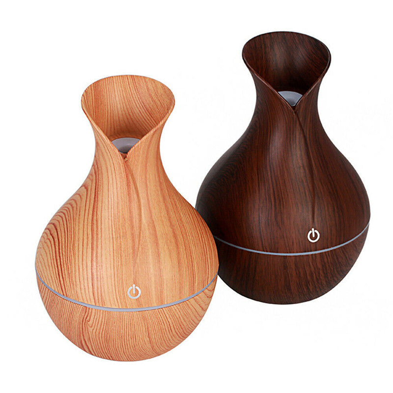 Wood Grain Aromatherapy Machine Household Bedroom Air Purification Mute Humidifier Aromatherapy Machine
