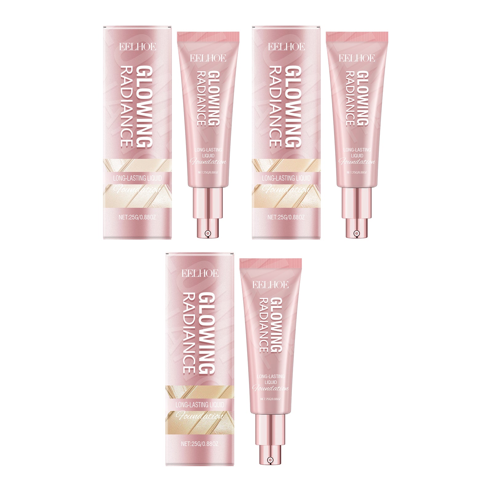 EELHOE Light Moisturizing And Moisturizing Light Moisturizing Liquid Foundation - Natural colour