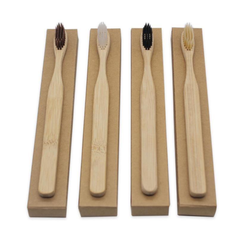 3pcs Bamboo Toothbrushes