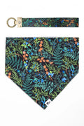 Magical Fern Forest Dog Bandana & Matching Keychain - XL