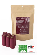 Plant Based Compostable Waste Bags - Pomegranate