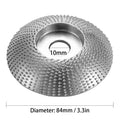 Angle grinding Disc Wood Grinding Wheel Wood Carving for Angle Tungsten Carbide Coating Bore Shaping Sanding Abrasive Tool