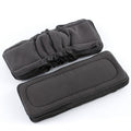 Reusable Bamboo Charcoal Insert Baby Cloth Diaper Mat Nappy Inserts Changing Liners 4layer each insert Wholesale - black