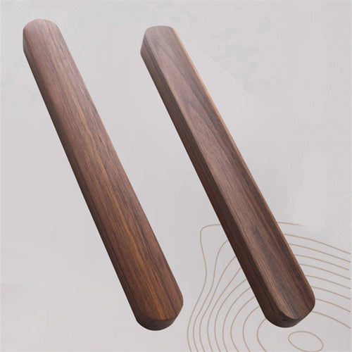 Black Walnut Wood Chopsticks Box Set - Black walnut convex 25cm