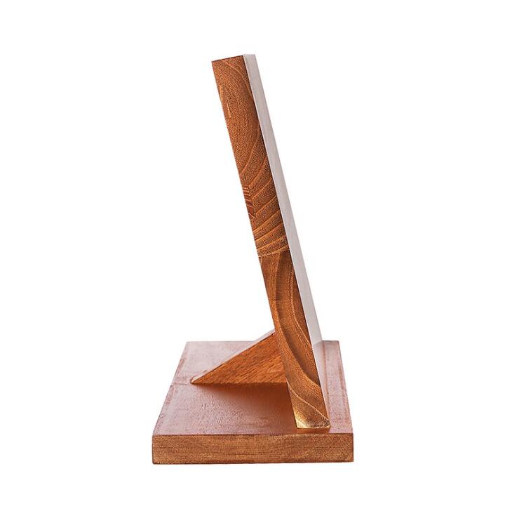 wood Magnetic Knife Holder with Powerful Magnet Large durable Acacia Wood Knife Block without Knives
