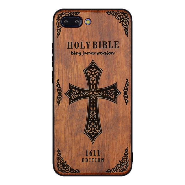 Huawei Honor 10 Case Original Boogic Real Wood funda P20 Lite Rosewood TPU Shockproof Back Cover Phone Shell Huawei P20 Pro case