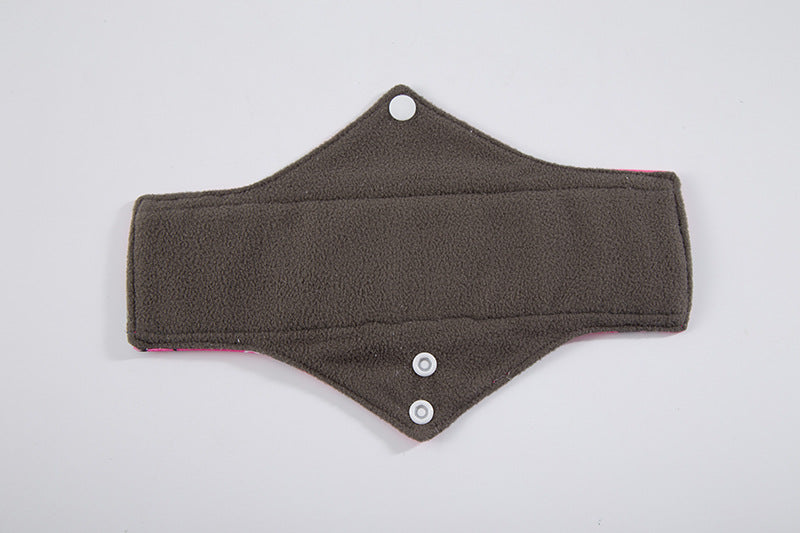 5pcs lady reusable cloth pads with bamboo cotton inner  Bamboo Reusable Sanitary Pad
