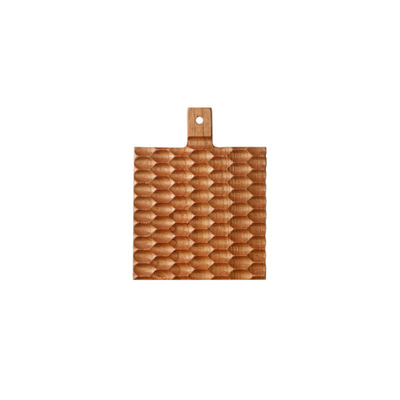 Black Walnut Handmade Coaster Solid Wood Honeycomb Shaped Cushion Coffee Cup Tea Cup Creative Wooden Cushion