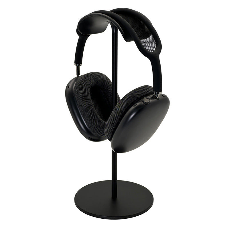 Headphone Stand Holder Creative AirPods Max Headphone Rack Aluminum Hook Solid Wood Headphone Organizer