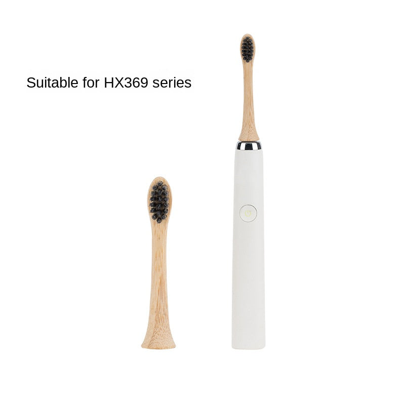 Suitable for Philips electric toothbrush natural bamboo biodegradable bamboo toothbrush head made of bamboo