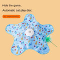 Cat Scratch-Resistant Hiding Toy Hunting Cover Self-Entertainment Cat Toy Rotating Game