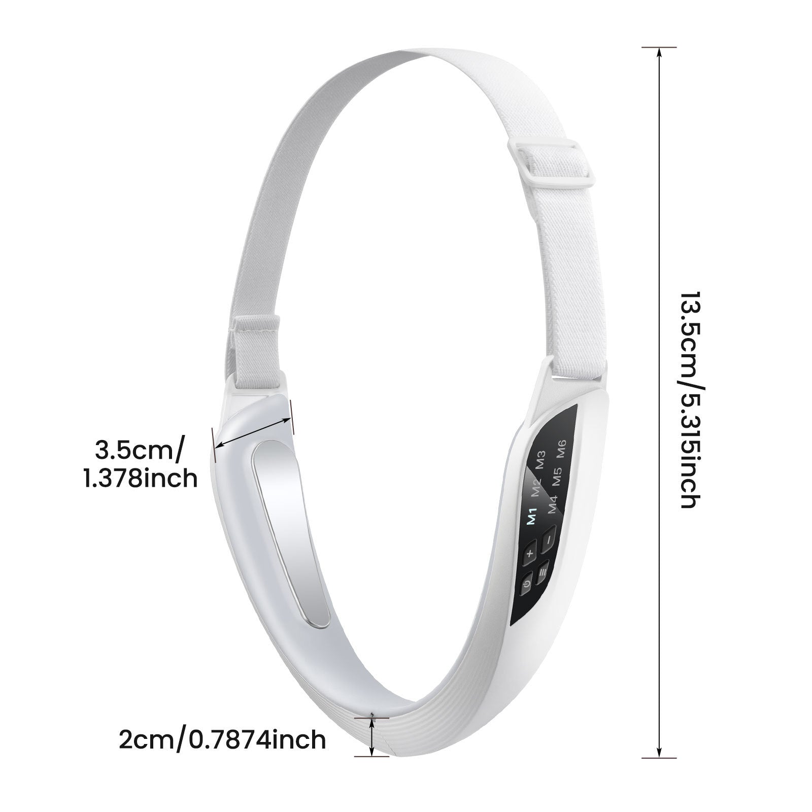 V-shaped Facial Slimming Device EMS Microcurrent Smart V-Face Beauty Instrument Facial Massager Chin Slimmer