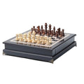 Large International Chess Children's Solid Wood Western Chess Adult Competition Special - Chess drawer