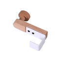 Japanese Style Wrought Iron Metal Solid Wood Door Back Hook