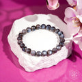 The Empathâ€™s Cord Cutter â€“ Black Moonstone Bracelet
