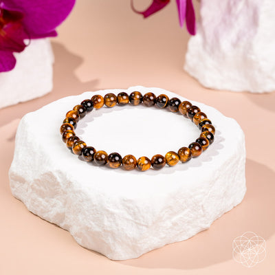 Diseñada para ganar – Pulsera de Ojo de Tigre grado 7A | 6mm