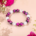 Shape Your Future â€“ Pink Galaxy Tigerâ€™s Eye Bracelet