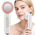 EMS Body Sculpting Device with 5 Modes, Rechargeable Far Infrared & Ultrasonic Fat Burning Slimming Beauty Instrument - White