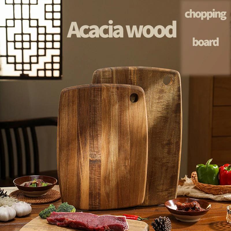 Acacia wood cutting board kitchen cutting board cutting board - 40*28*2cm
