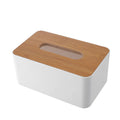 Desktop Bamboo And Wood Tissue Box Creative Multi-Functional Can Put Mobile Phone Living Room Tissue Box Car Tissue Box