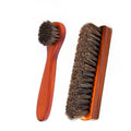 Wood Horsehair Shoe Brush Large Leather Shoe Brush Set Horsehair Shoe Brush Set - Set 5