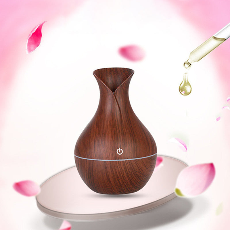 Wood Grain Aromatherapy Machine Household Bedroom Air Purification Mute Humidifier Aromatherapy Machine