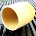 Green Natural Pure Hand Made Bamboo Cup Water Cup Bamboo Round Tea Cup Home House Supplies - Title