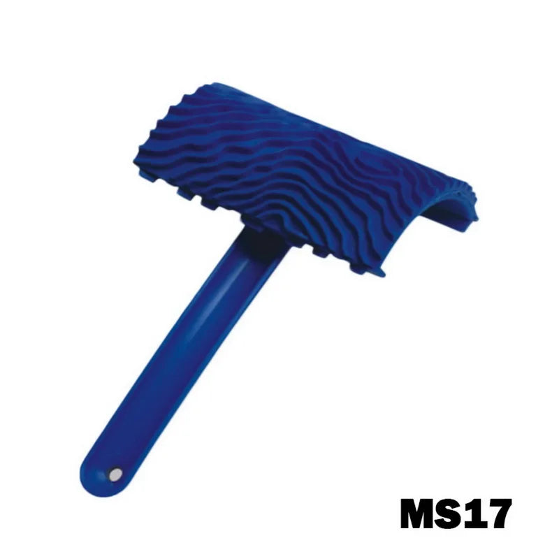 Imitation Wood Graining Pattern Wall Texture Art DIY Brush Painting Tool Rubber Wood Grain Painting Tool Home Decoration Rubber