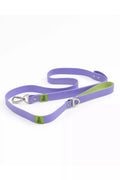 Lavender Garden Waterproof Dog Leash - Lavender / Meadow Green