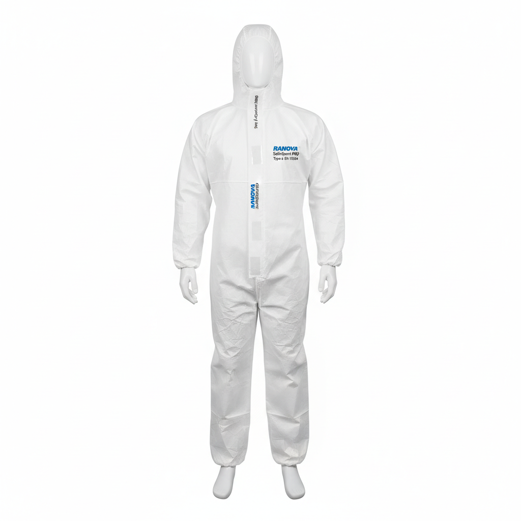 Chemical Splash Protection Coverall Type 6